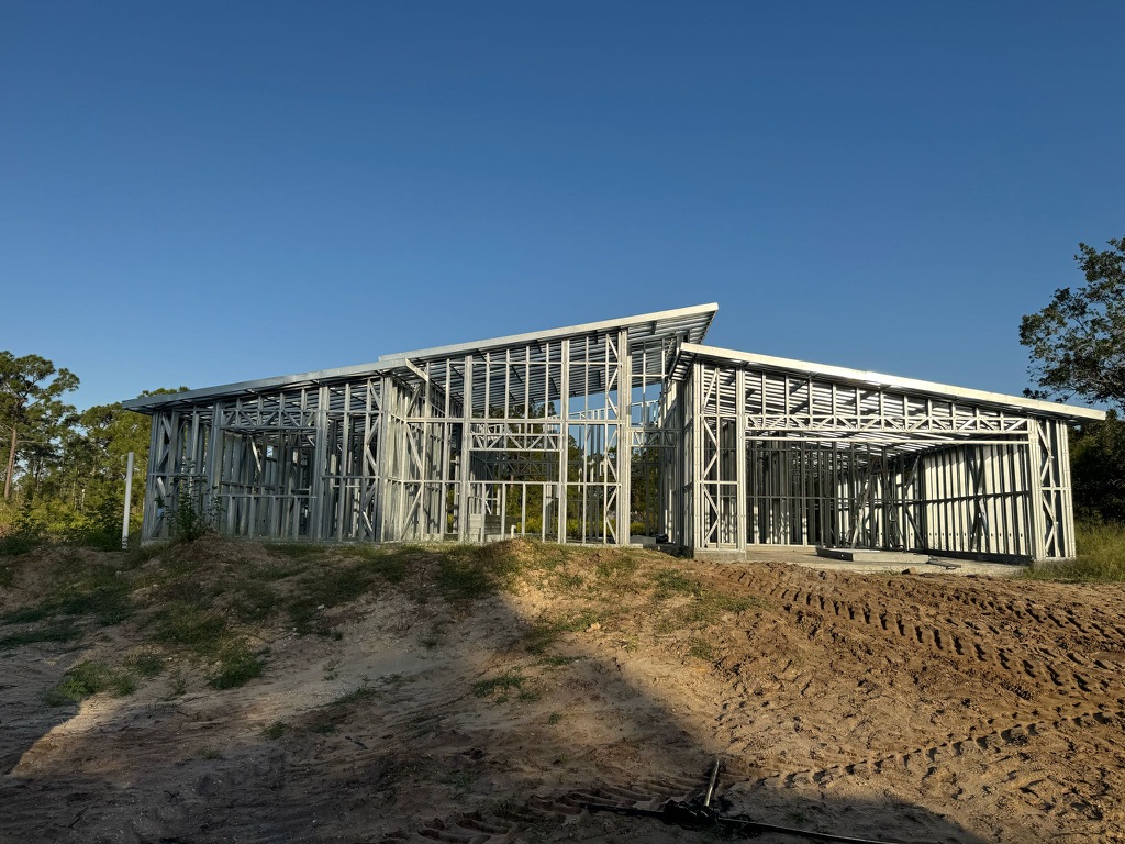 Light steel frame residential project